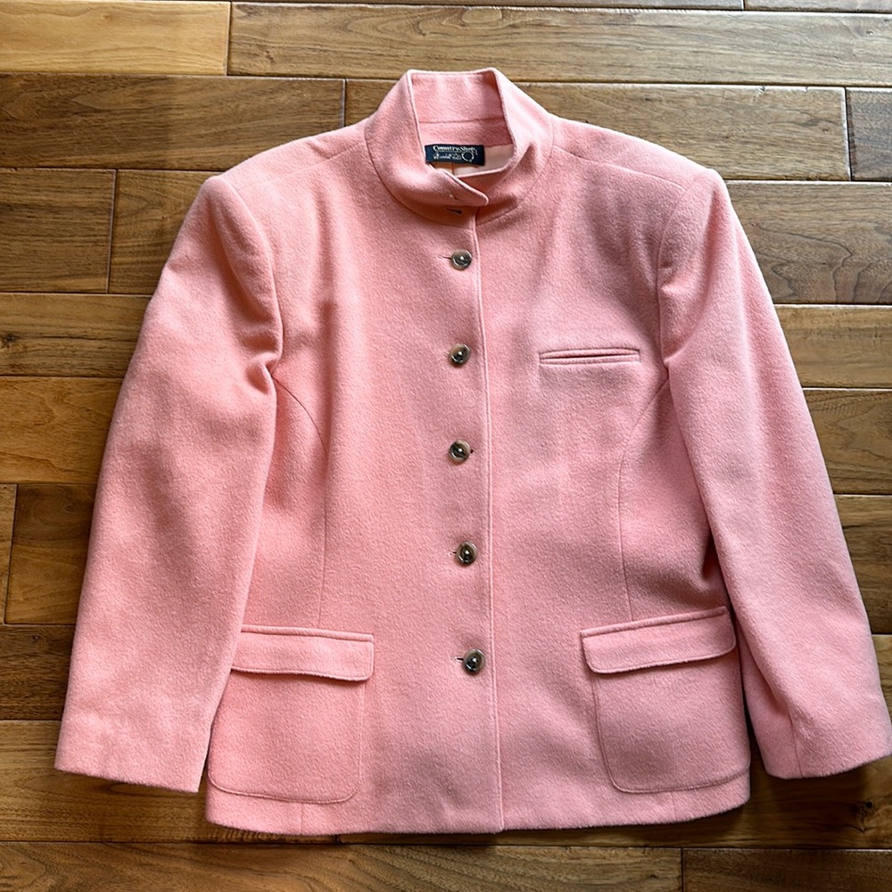 Vtg Marshall Fields Country Shop wool and cashmere jacket